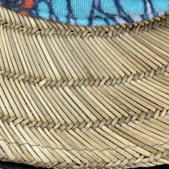 Brixton King Sun Hat Tan Kaleidoscope Eye S/M Summer Beachy Mixed Media … - Picture 10 of 16